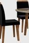 Conjunto mesa de jantar Turmalina Branco 1,08x1,08 C/ 4 cadeiras RV Móveis - Marca Rv Móveis