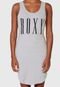 Vestido Roxy Curto Sign Like Cinza - Marca Roxy