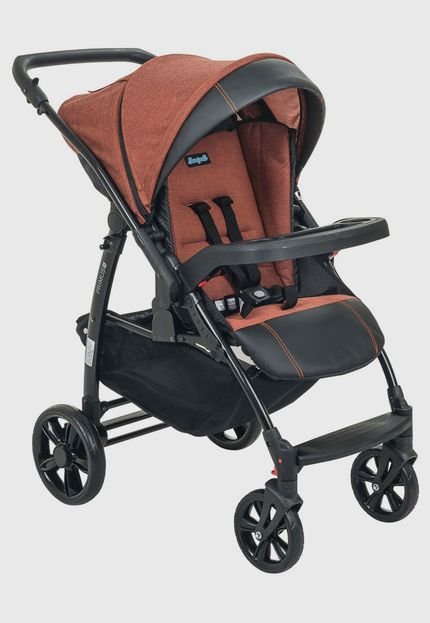 Carrinho De Bebe Primus K-Terracota - Marca Burigotto