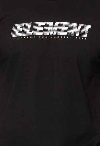 Camiseta Element Olympic Preta