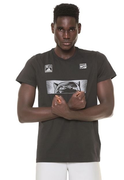 Camiseta adidas Panther Preta - Marca adidas Performance