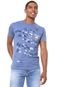 Camiseta Mr Kitsch Manga Curta Bolso Azul - Marca MR. KITSCH