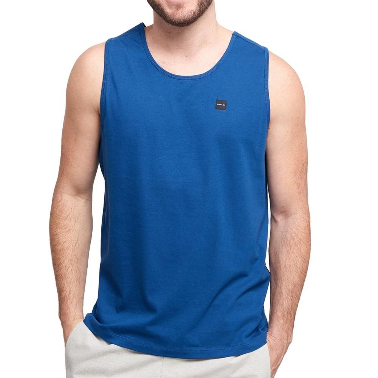 Regata Oakley Patch 2.0 Tank SM23 Masculina Dark Blue - Marca Oakley