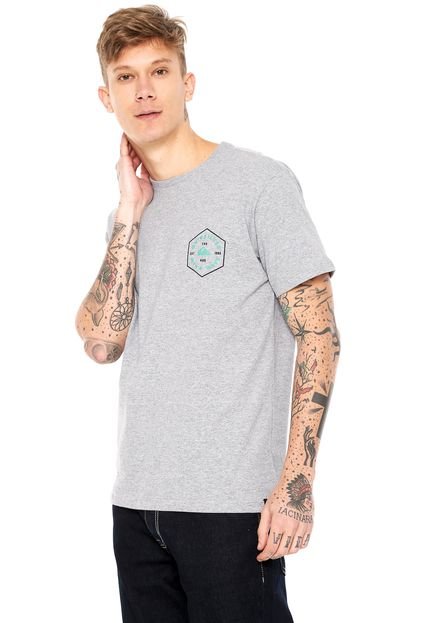 Camiseta Quiksilver 6Th Degree Cinza - Marca Quiksilver