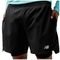 Bermuda New Balance Accelerate Dupla 5 Masculina Preto - Marca New Balance