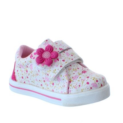 Tenis Star Infantil Feminino Menina Alive Florzinha Love Flores - Marca Pemania