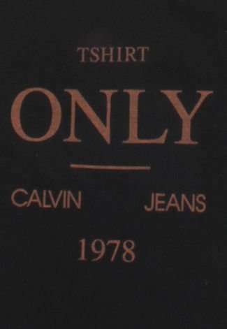 Camiseta Calvin Klein Kids Menino Preta
