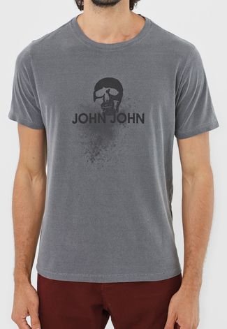 Camiseta John John Casual Cinza - Compre Agora