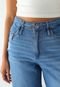 Calça Jeans Malwee Pantalona Destroyed Azul - Marca Malwee