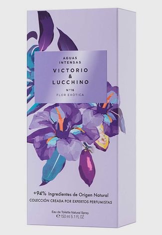Perfume 150ml Aguas Intensas Flor Exótica Eau de Toilette Victorio & Lucchino Feminino