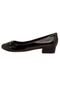 Scarpin Dumond Bico Redondo Preto - Marca Dumond