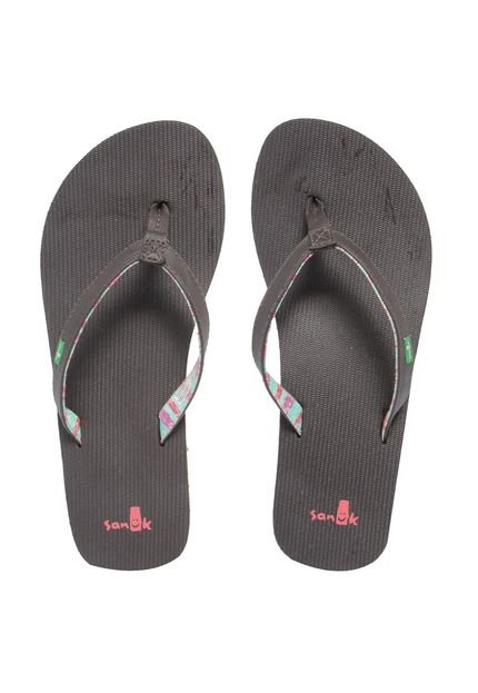 Chinelo Sanuk Maritime 2 Marrom - Marca Sanuk