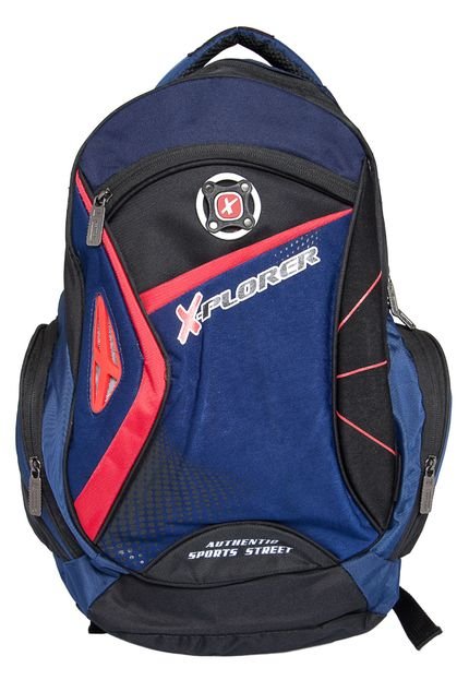 Mochila MCQueen Logo Azul Marinho - Marca MCQueen