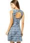 Vestido Redley Listra Azul - Marca Redley