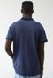 Camisa Polo GAP Reta Logo Azul - Marca GAP