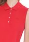 Vestido Polo Lacoste Curto Logo Vermelho - Marca Lacoste