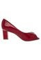 Peep Toe Vizzano Vermelha - Marca Vizzano