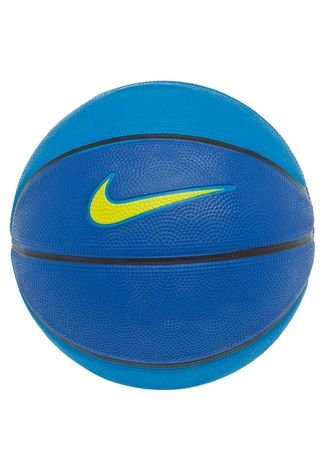 Bola de Basquete Nike Swoosh Mini Preta e Cinza - Tamanho 3