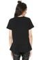 Blusa Banana Republic Ruffle Back Crepe Preta - Marca Banana Republic