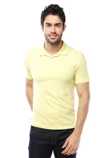 Camisa Polo Forum Luck Amarela - Marca Forum