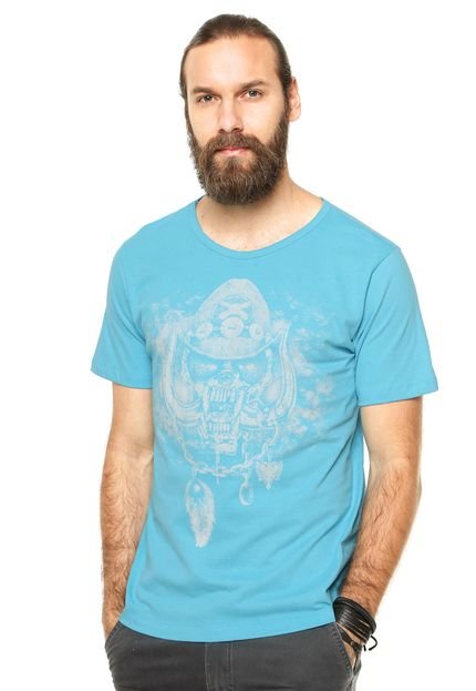 Camiseta Manga Curta Cavalera Motorhead Azul - Marca Cavalera