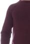 Suéter Tricô Estonado Monte Negro 7165  Vermelho - Marca Officina do Tricô