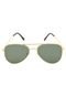 Óculos de Sol Polo London Club Aviador Dourado - Marca PLC
