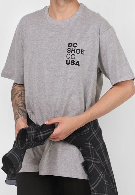 Camiseta DC Shoes Doxford Cinza - Marca DC Shoes