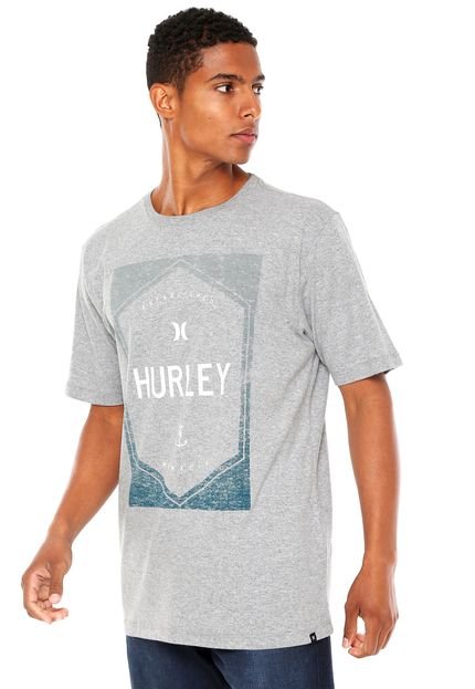 Camiseta Hurley Knocked Out Cinza - Marca Hurley