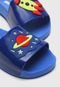 Chinelo Slide Luelua Infantil Foguete Azul - Marca Luelua