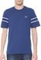 Camiseta Lacoste Recortes Azul - Marca Lacoste