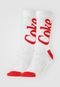 Meia Coca Cola Fashion Cano Médio Logo Cinza - Marca Coca Cola Fashion