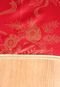 Toalha de Mesa Karsten Natal Golden Fitas 175x320cm Vermelha - Marca Karsten