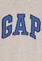 Suéter Infantil GAP Tricot Logo Cinza - Marca GAP