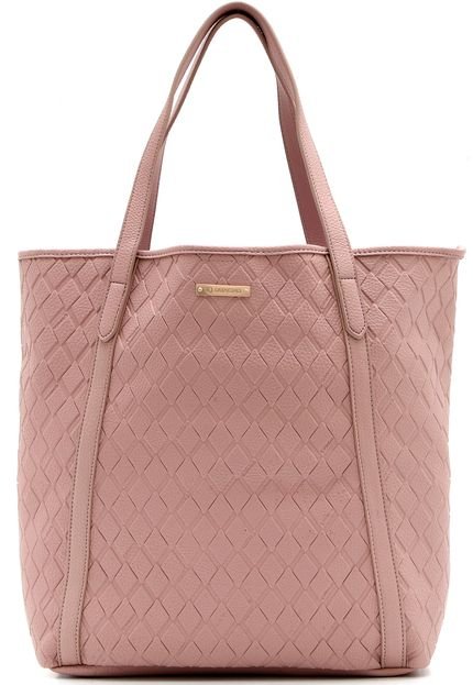 Bolsa Shopper Dumond Monograma Rosa - Marca Dumond