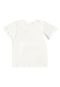 Conjunto Camiseta Manga Curta e Bermuda Infantil Guloseima Branco - Marca GULOSEIMA
