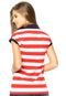 Camisa Polo Lacoste Striped Vermelha - Marca Lacoste