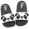 Chinelo Slide Nuvem Infantil Plugt Leve Macio Confortável Panda Preto Branco - Marca Plugt