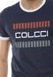 Camiseta Colcci Logo Azul-marinho - Marca Colcci