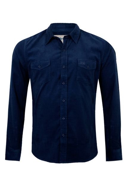 Camisa Veludo TNG Clean Azul - Marca TNG