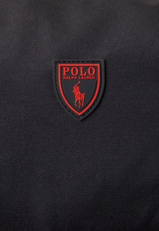 Mala Polo Ralph Lauren Logo Cinza
