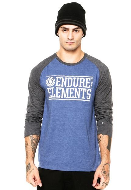 Camiseta Element Especial Stacks Azul - Marca Element