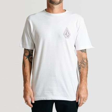 Camiseta Volcom Flair Masculina Branco - Marca Volcom