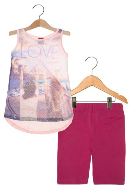 Conjunto Kyly Love Rosa - Marca Kyly