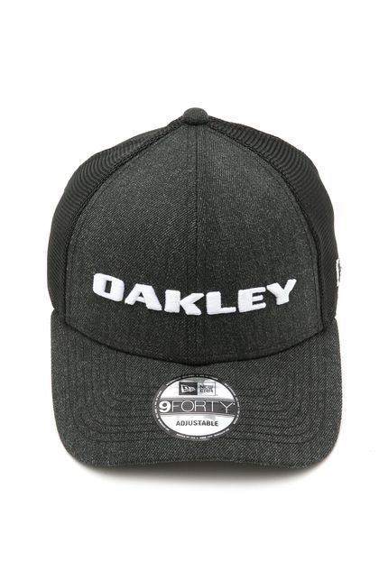 Boné Oakley Trucker Heather New Era Hat Cinza - Marca Oakley