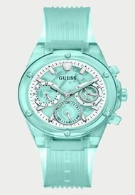 Reloj Athena Clear Turquoise Celeste Guess