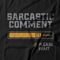 Camiseta Feminina Sarcastic Comment - Preto - Marca Studio Geek 