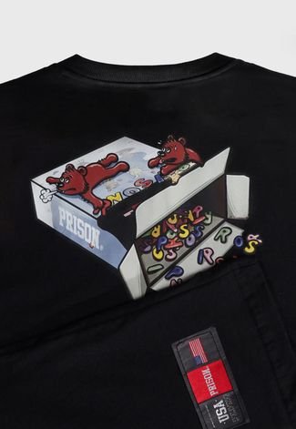 Camiseta Streetwear Prison Cereal Box