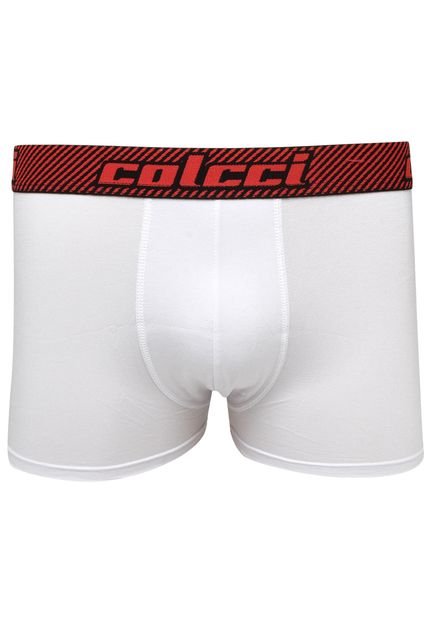 Cueca Colcci Boxer Modal Branca/Preta - Marca Colcci