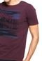 Camiseta Aramis Regular Fit Reflexo Vinho - Marca Aramis